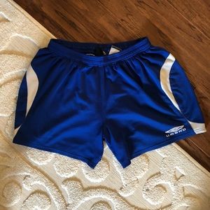 Royal blue Umbro shorts
